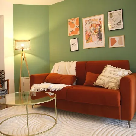 Apartment L'eden Chic - Balneo - Jardin - Parking Gratuit *