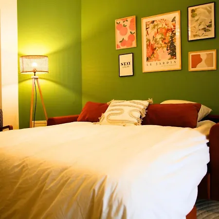 Appartement L'eden Chic - Balneo - Jardin - Parking Gratuit *