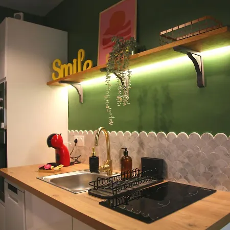 L'eden Chic - Balneo - Jardin - Parking Gratuit Appartement *