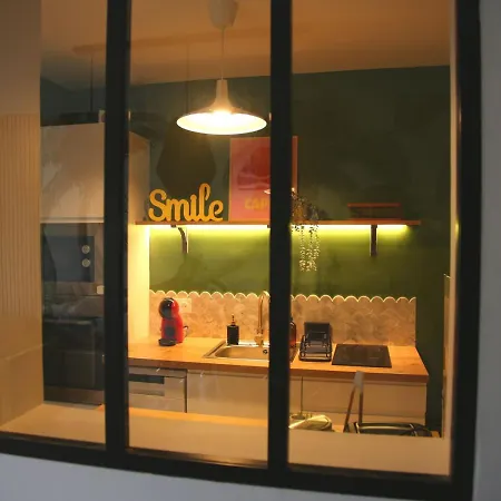 L'eden Chic - Balneo - Jardin - Parking Gratuit דירה