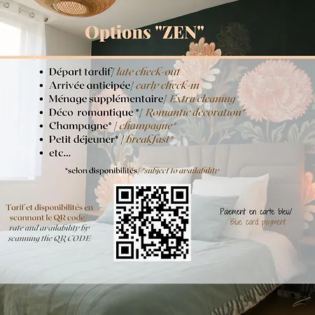 Appartement L'eden Chic - Balneo - Jardin - Parking Gratuit Arras