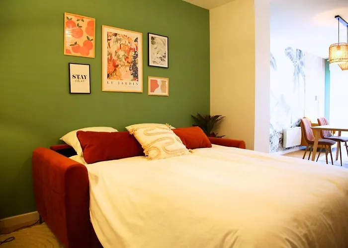 L'eden Chic - Balneo - Jardin - Parking Gratuit Appartement Arras